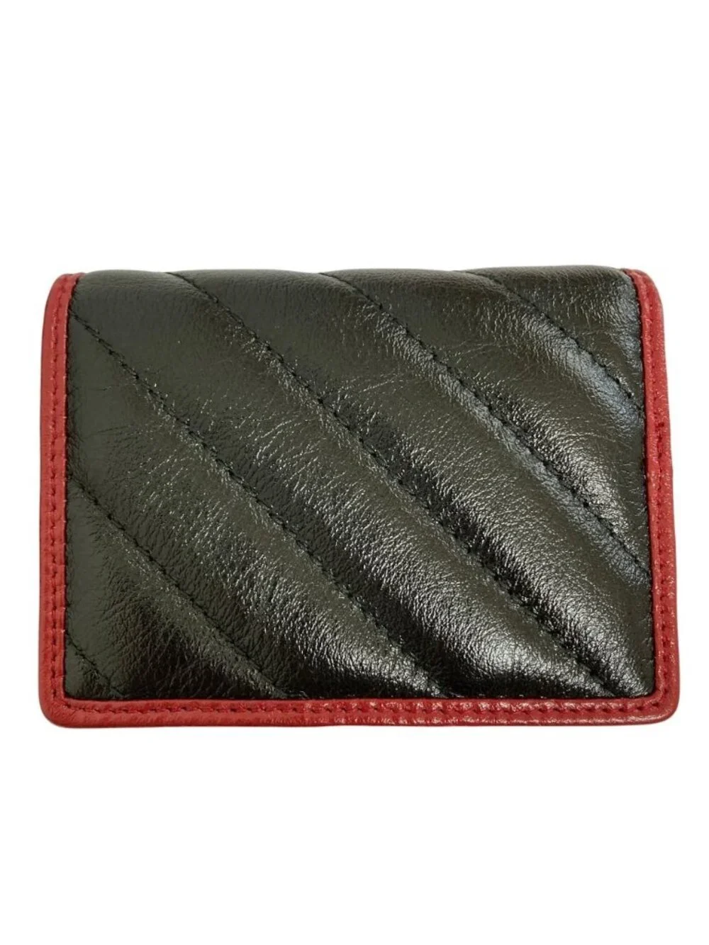 Gucci GG Marmont Quilted Compact Wallet Black - Picture 2 of 13